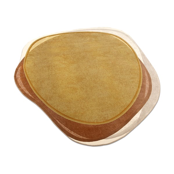 vloerkleed shallow van pode kleur Desert Polyester