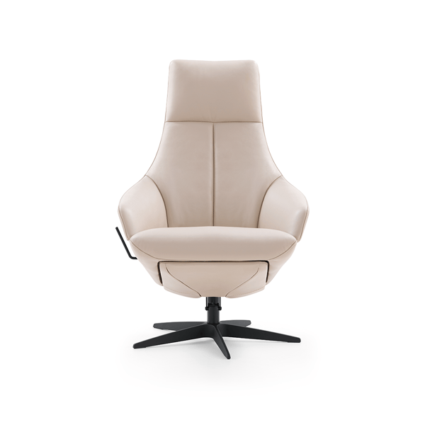 draaifauteuil mazzini in leder naturel baenks designstoelen cruquius