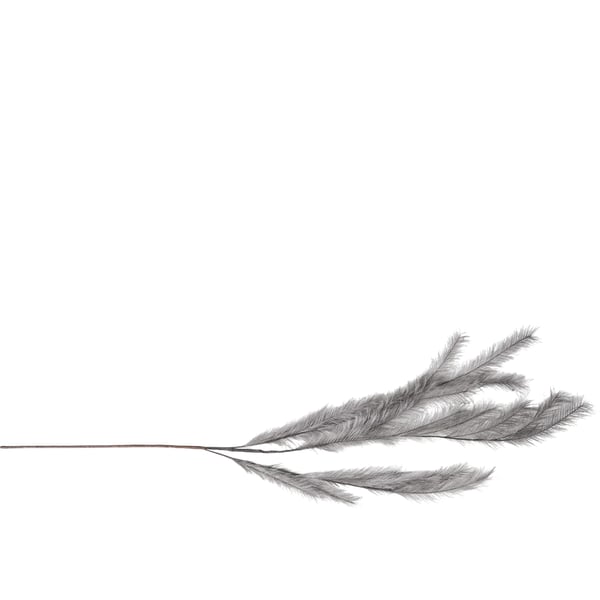 Bloem Feather Spray grijs kunstbloemen Cocomaison cruquius 44360