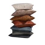 Kleuren Sierkussen Sean Timeless grijs antraciet CocoMaison Cruquius accessoires 48392ANT