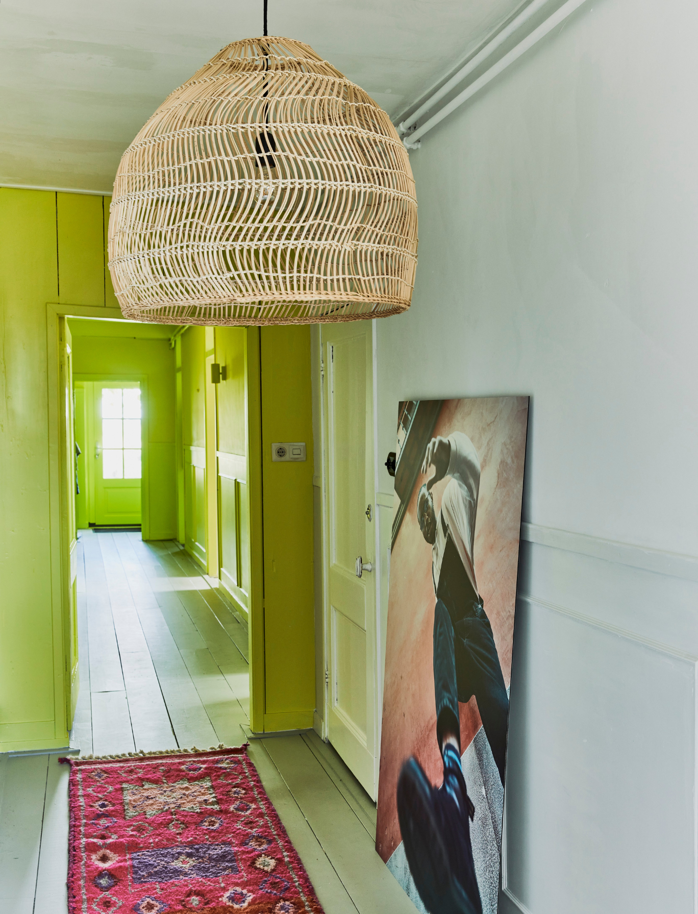 Hanglamp Wicker Ball
