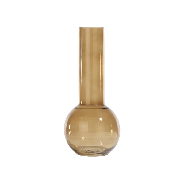 Vaas Aras bruin glas woonaccessoires cocomaison cruquius 48190