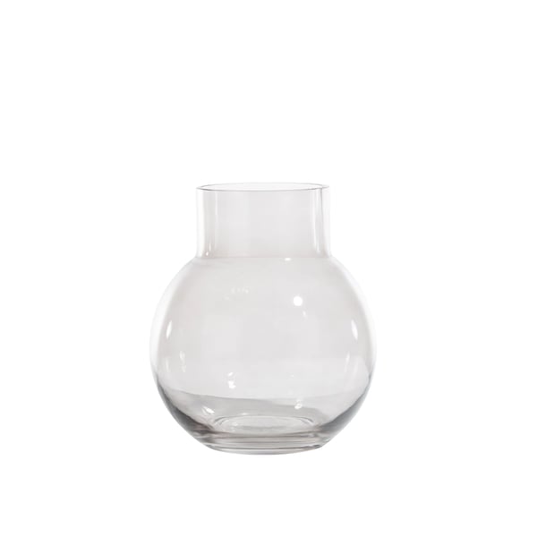 Vaas Arno beige glas woonaccessoires cocomaison cruquius 48191