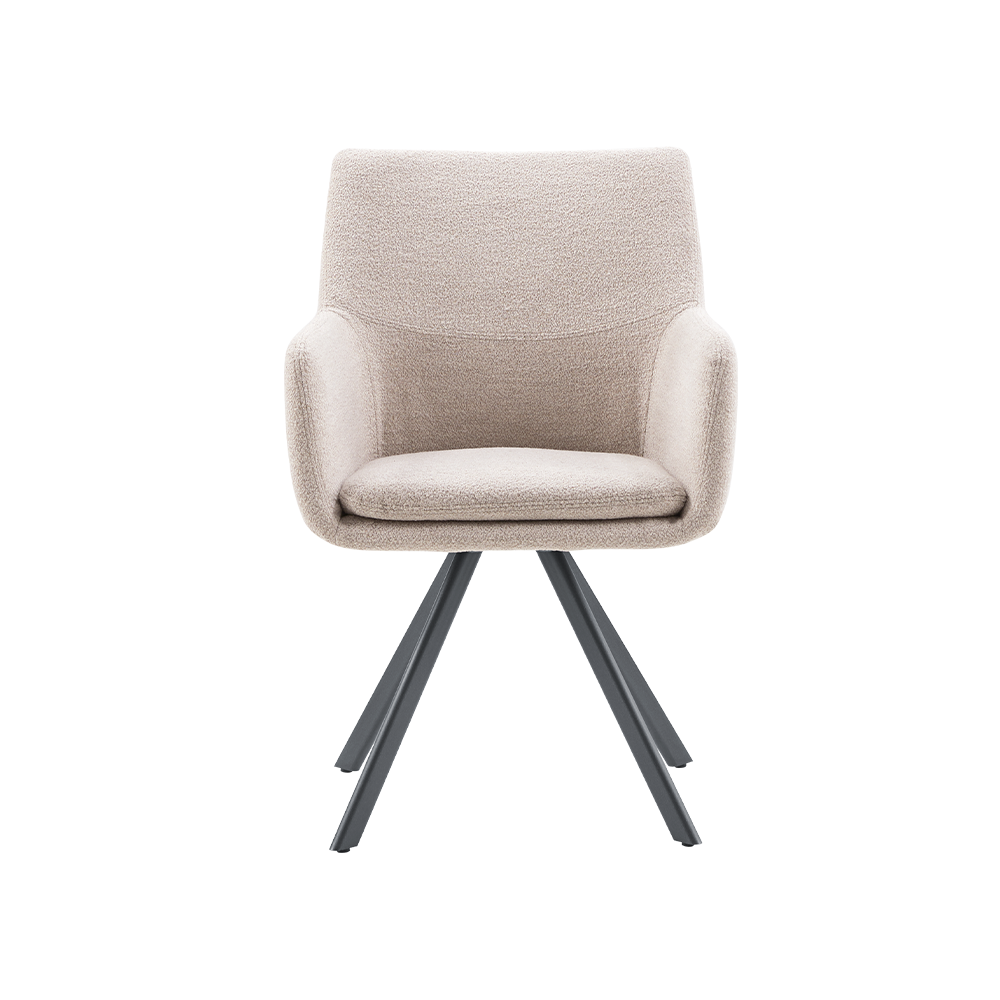armstoel vigio 51 beige stof inhouse cruquius woonwinkel