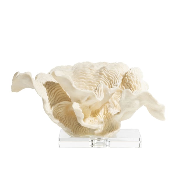 beeld Tyne voet polyresin steen beige cocomaison 48308