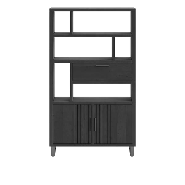 bergkast Pavi 125cm zwart hendersenhazel cruquius woonserie