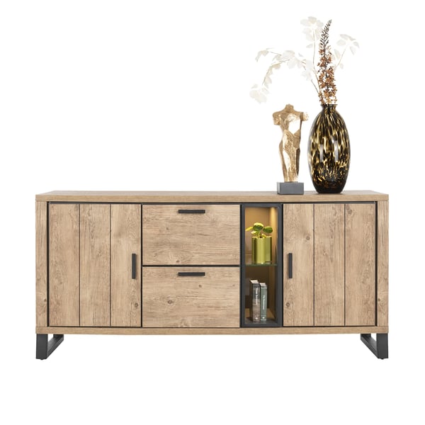 dressoir pavarotti 190 hout henders en hazel cruquius woonprogramma's modern