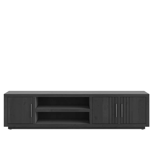 Tv meubel Pavi 200cm zwart hendersenhazel cruquius woonserie