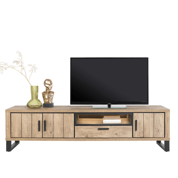 Tv meubel pavarotti 210 hout henders en hazel cruquius woonprogramma's modern