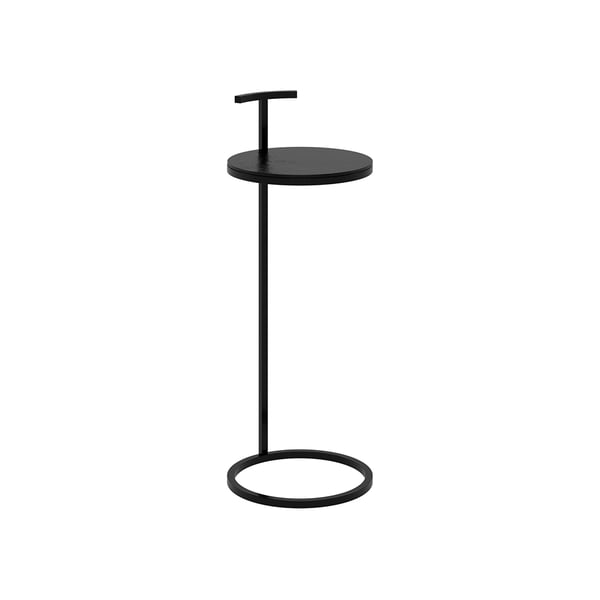 sidetable berlin zwart metaal dome deco woonaccessoires te koop cruquius