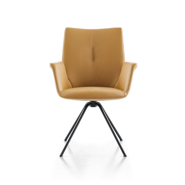 armstoel Dutchz 2204 leder cosmo curry deruijtermeubel stoffen eetstoelen