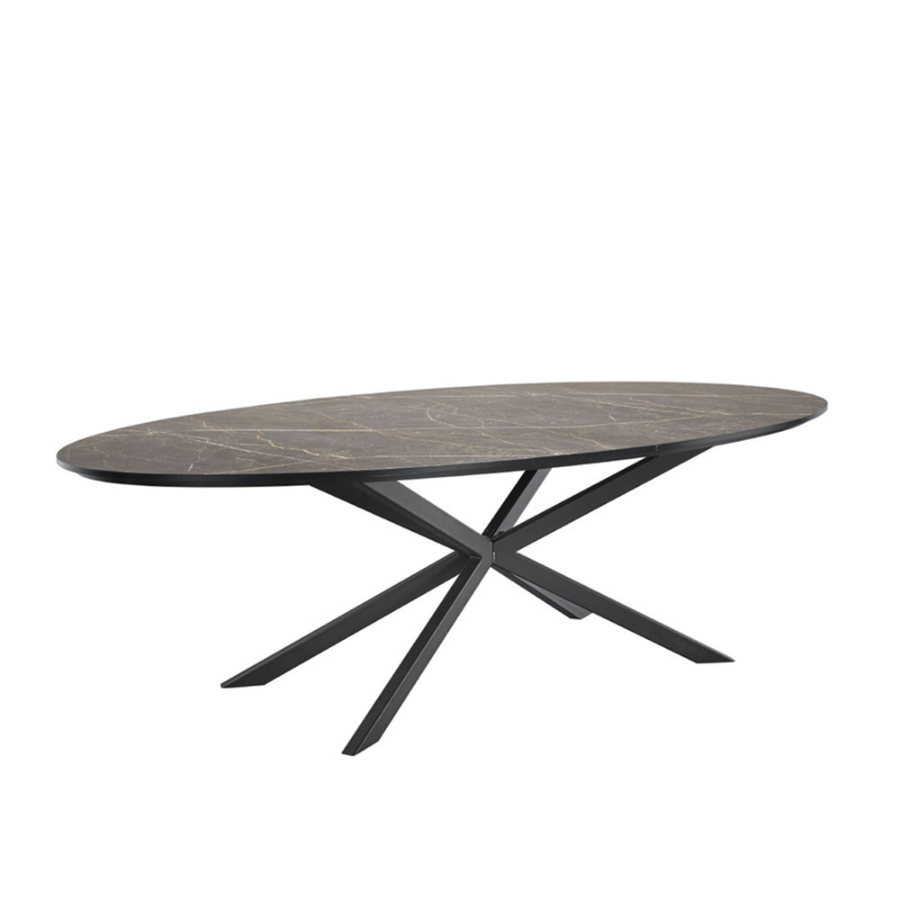 Comani eettafel marmer look INHOUSE