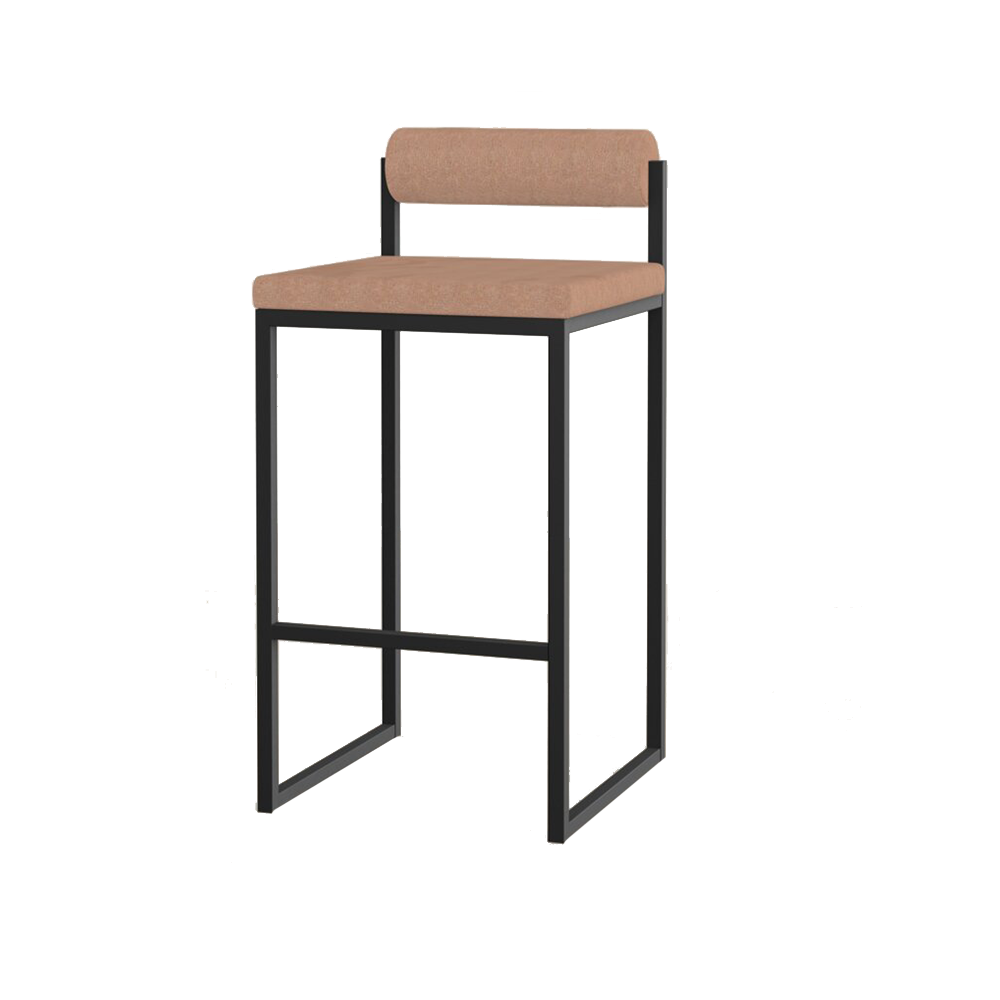 barkruk Bolster terra stof orion studio henk cruquius designmeubelen