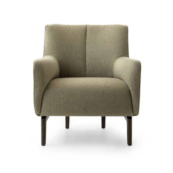 fauteuil Santosa evidence by Leolux stof grijs designmeubelen