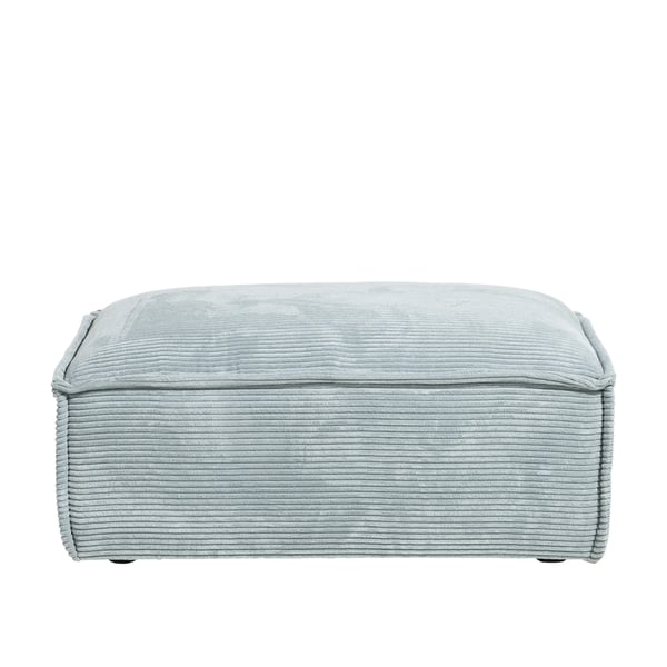 hocker Bayonne in ribstof babyblauw henders en hazel cruquius