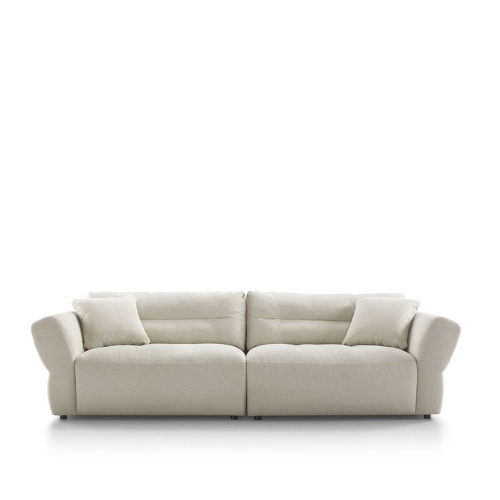 bank Dutchz 2700 in stof beige modern landelijke banken deruijtermeubel