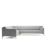 hoekbank Bloq in stof grijs designbanken design on stock
