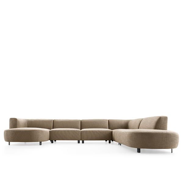 Elementenbank Brentwood rond