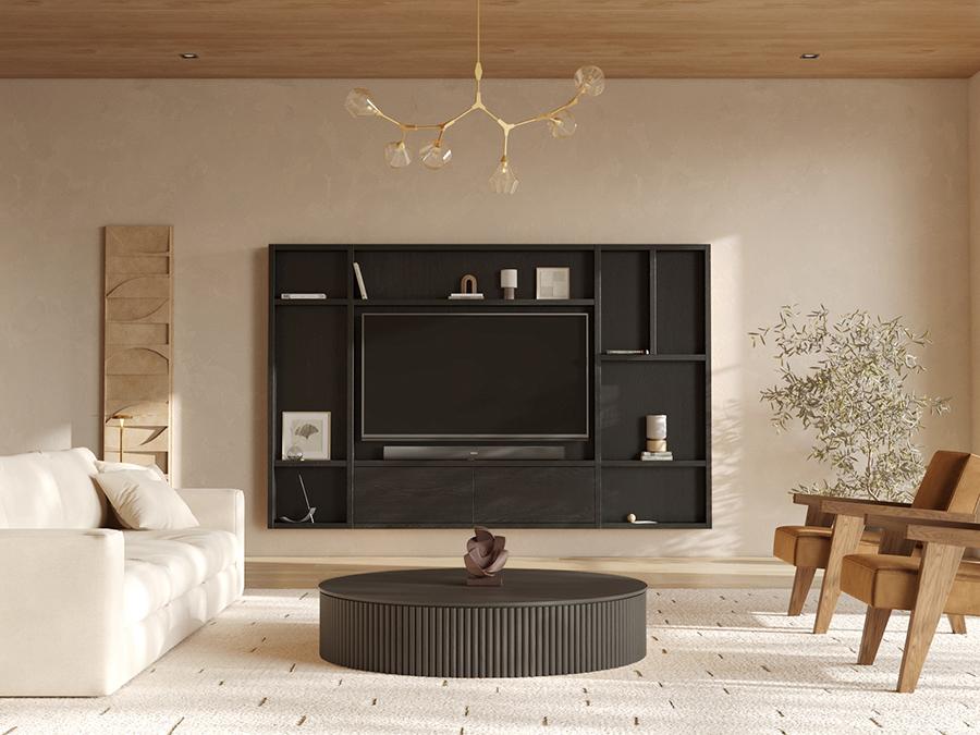 area77 Cinewall kasten vakkundig stijlvol design hout