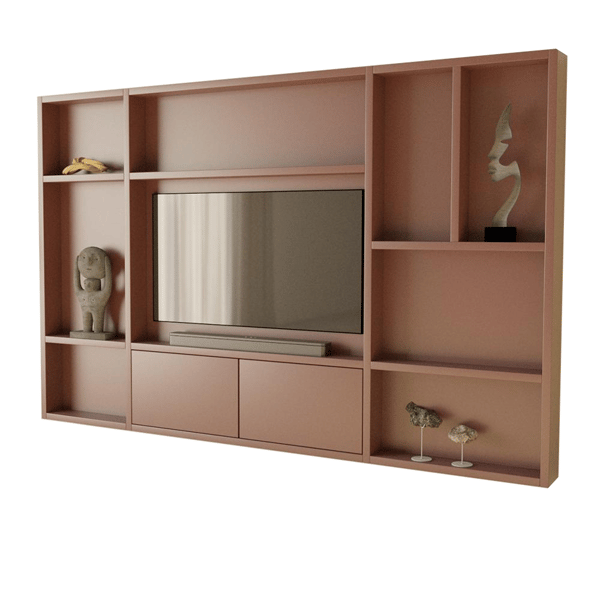 Cinewall tripoli rust red area77