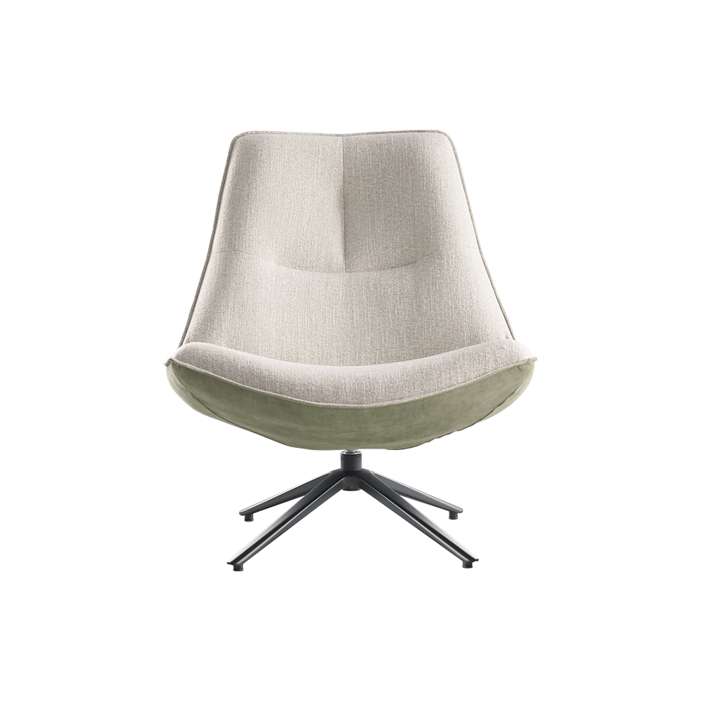 Express delivery Draaifauteuil Monzone hoge rug
