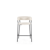 barstoel Luka eleonora teddy stof trendy