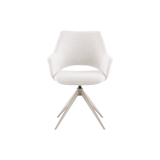 Inhouse boucle stoel arm eet tafel draai