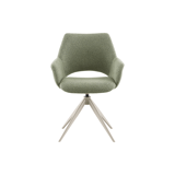 Inhouse boucle stoel arm eet tafel draai