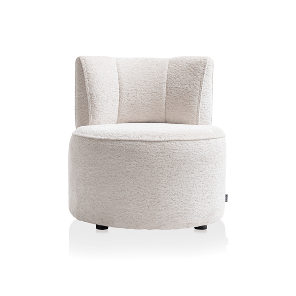 Fauteuil Roan COCOmaison wit modern organisch