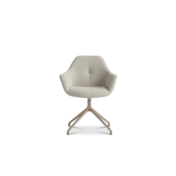 armstoel ids dyyk onderstel design beige