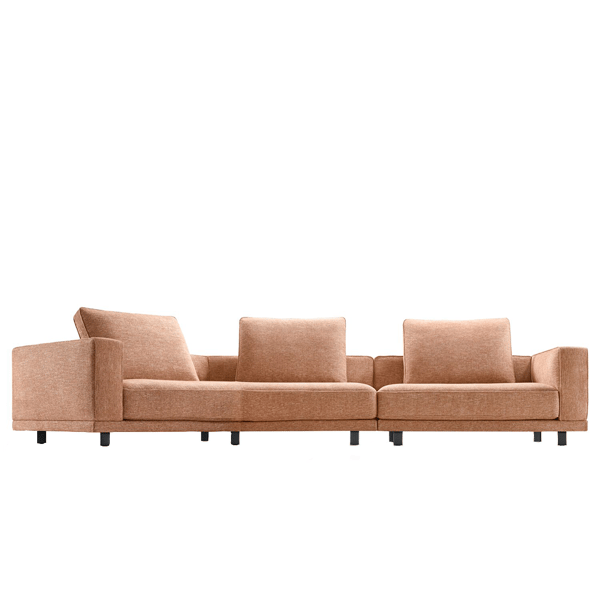 Hoekbank, baenks, hoekbank hayes valley, elementenbank, luxe, modulaire bank, moderne bank, brons