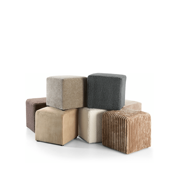 Hocker Hebera INHOUSE stof poef