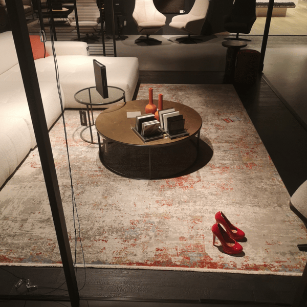 VLoerkleed Olympia rood