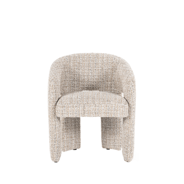 eetstoel hamilton, eleonora, eetstoel, eetkamerstoel, boucle eetstoel, scandinavisch, romantisch, japandi, natuurlijk, stoffen eetstoel