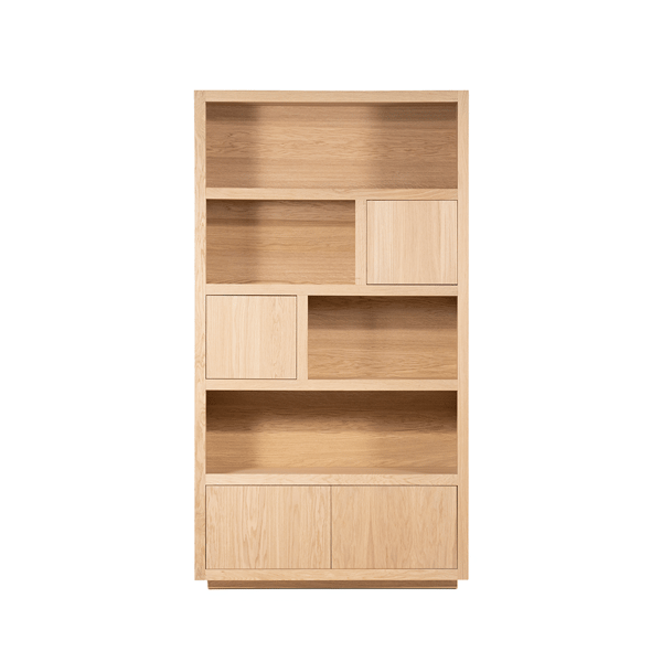 opbergkast helsinki, eiken kast, eleonora, moderne kast, minimalistisch, naturel, natuurlijk, opbergkast, vakkenkast