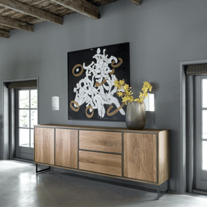 Dressoir Trapani 240, dressoir, industrieel, minimalistisch, scandinavisch, modern, henders en hazel