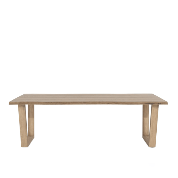 eettafel nyborg, eettafel, eiken eettafel, modern, natuurlijk, boomvorm, bohemian, henders en hazel