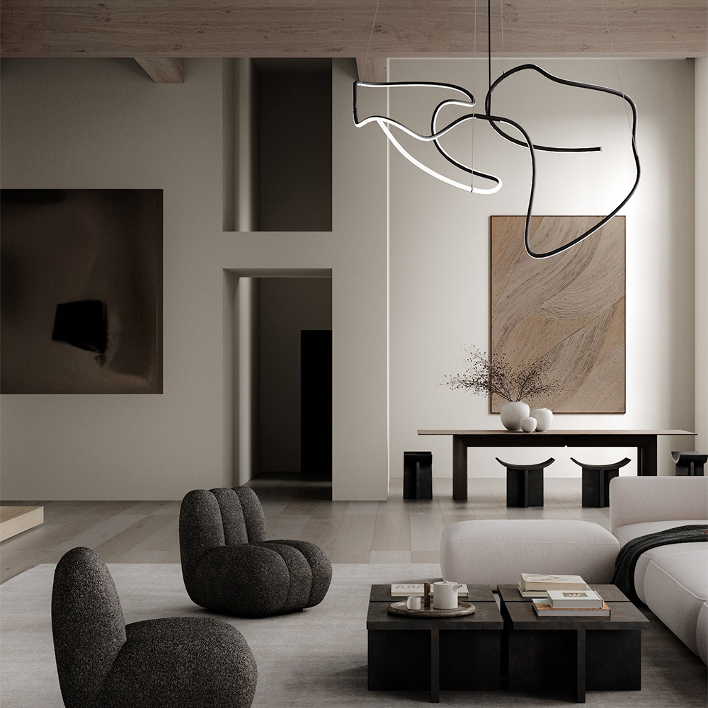 Hanglamp Ghost Big Chandelier, chandelier, hanglamp, verlichting, woonaccessoires, design, modern, 101 copenhagen, artistiek, uniek, kunstwerk