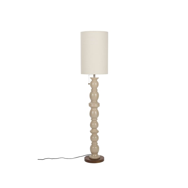 vloerlamp brew, vloerlamp, zuiver, verlichting, lampenkap, romantisch, bohemian, beige, japandi, modern landelijk, landelijk