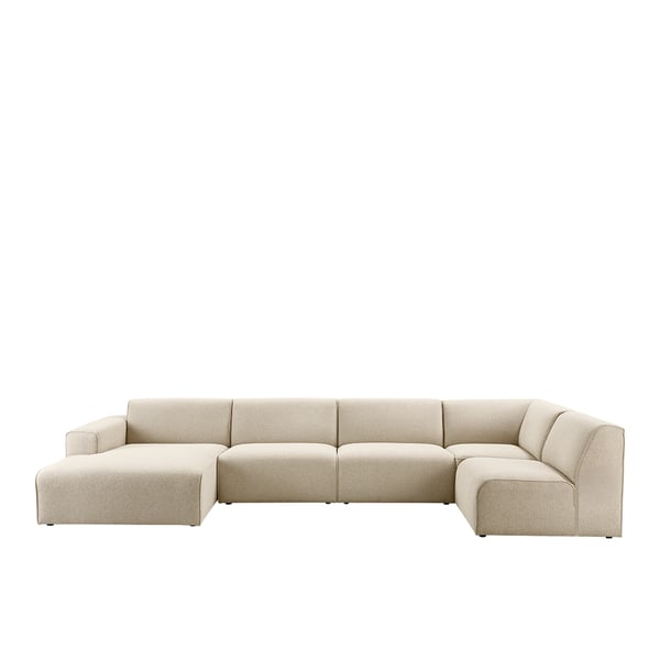 IN.HOUSE hoekbank Lagonia in een moderne woonkamer, met comfortabele kussens en stijlvolle afwerking.