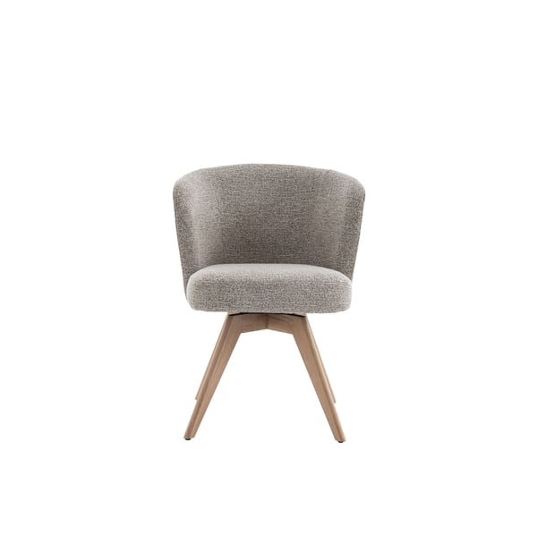Armstoel, Mandolia, Eetstoelen, Light Coffee, Draaibare eetstoel, Massief eiken poot, Natuurlijke materialen, Autoreturn, Comfortabele eetstoel, Mandolia hout