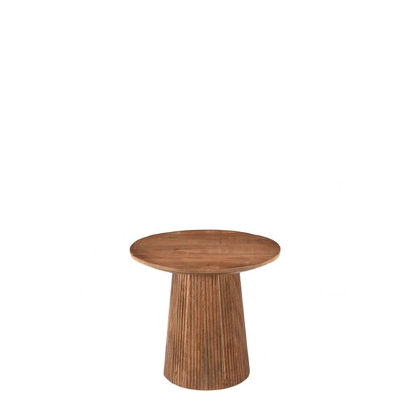 Bijzettafel Salvatora mangohout bruin