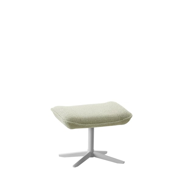 comfort draaivoet hocker modern omantisch stof rendy verstelbaar voetenbank zitmeubel