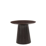 bijzettafel Salvatora walnut, INHOUSE, japandi, bohemian, mangohout