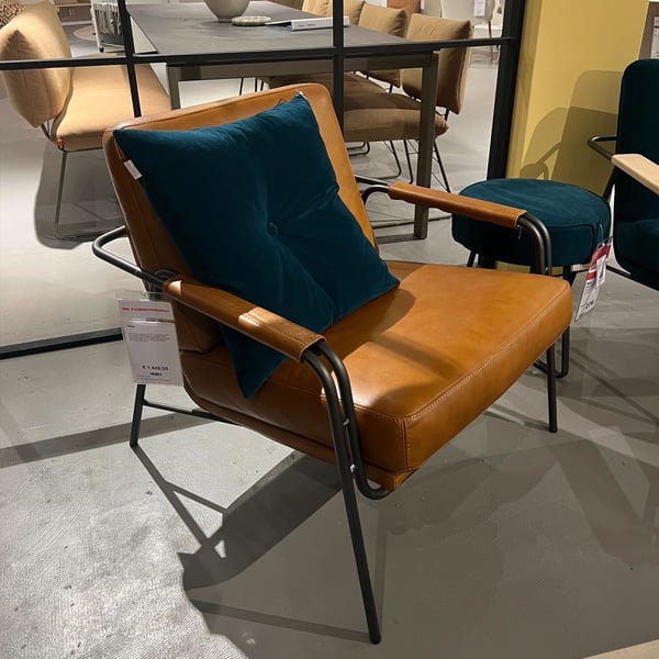 Fauteuil Tibbe Leder