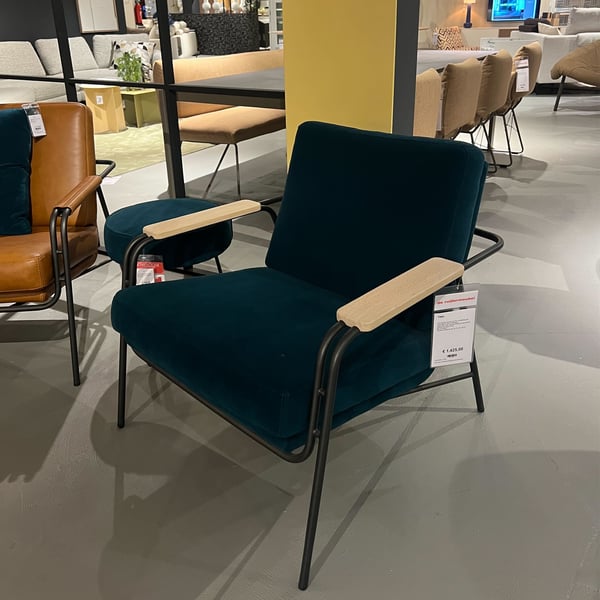 Fauteuil Tibbe stof