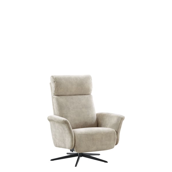 relaxfauteuil, Heranti, grijs, verstelbaar, gasveer, comfort, velvet, design, draaibaar, showroom