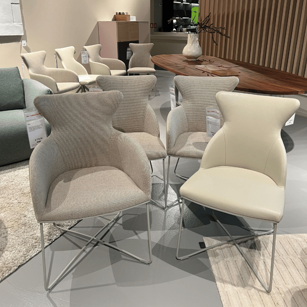 Eetstoelen Luno 4x poot