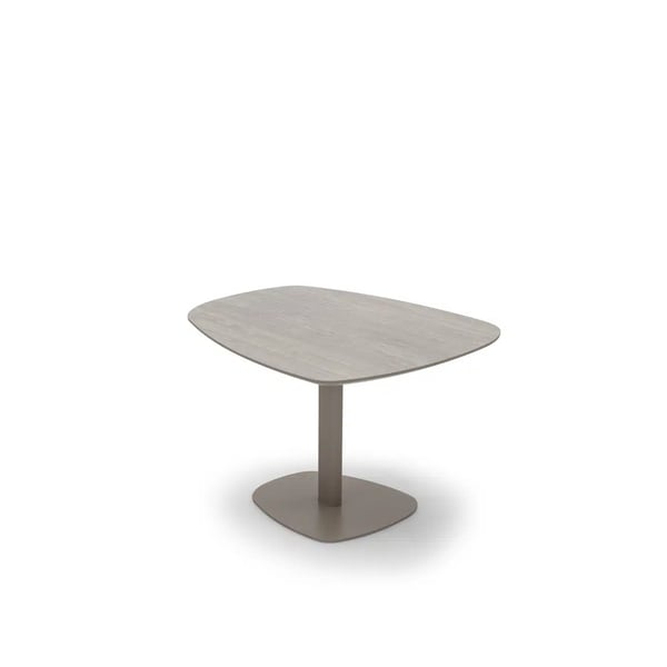 salontafel Trapea top Hoog, Bree’s New World, compacte salontafel, design bijzettafel, hoge salontafel, asymmetrisch tafelblad, HPL bijzettafel, modulaire salontafels