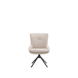 Draaifauteuil Aida in stof van Bert Plantagie met vierpotige draaivoet, te zien bij De Ruijtermeubel in Cruquius.